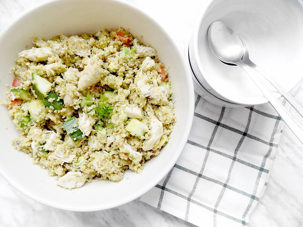 Chicken Quinoa Avocado Salad